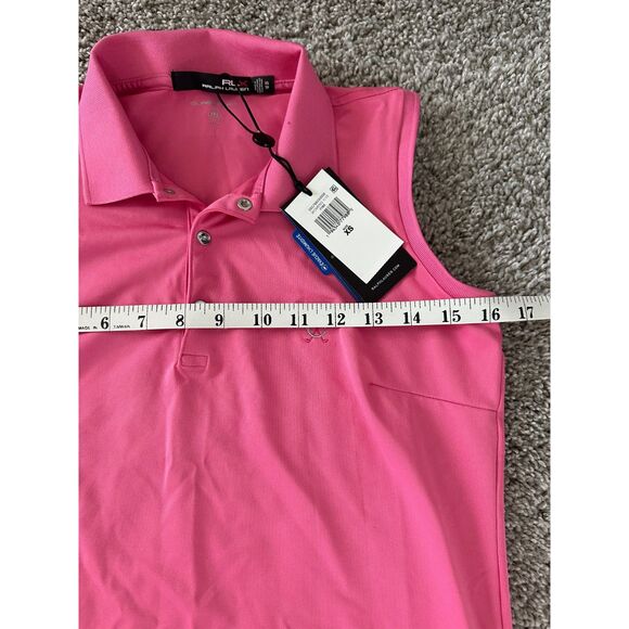 RLX Ralph Lauren Pink Golf Polo Shirt NWT Logo Women's Size XS - Picture 6 of 7